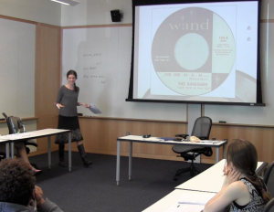 In the classroom at CWRU