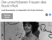 Interview with Vivian Perkovic, Deutschlandfunk Kulture